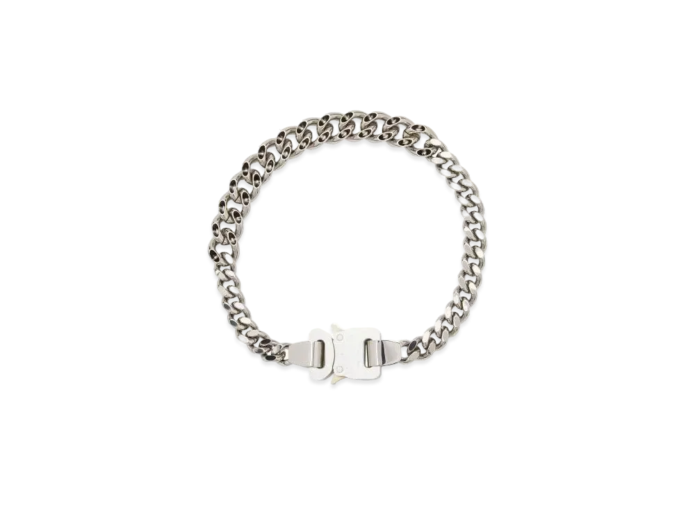 1017 ALYX 9SM Sterling Silver Hero 4X Chain Necklace "Silver "