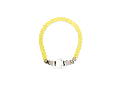 1017 ALYX 9SM Buckle-Fastening Chain-Link Choker "Yellow"