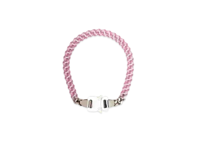 1017 ALYX 9SM Chain-Link Buckle-Fastening Necklace "Pink"