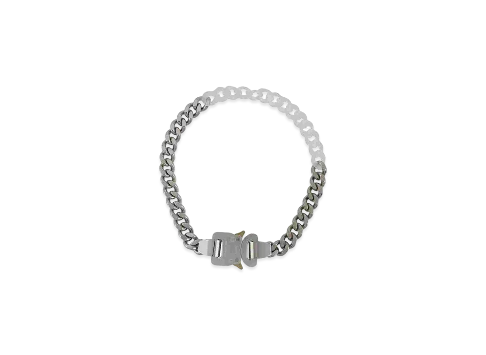 1017 ALYX 9SM Chunky Chain-Link Choker "Silver "