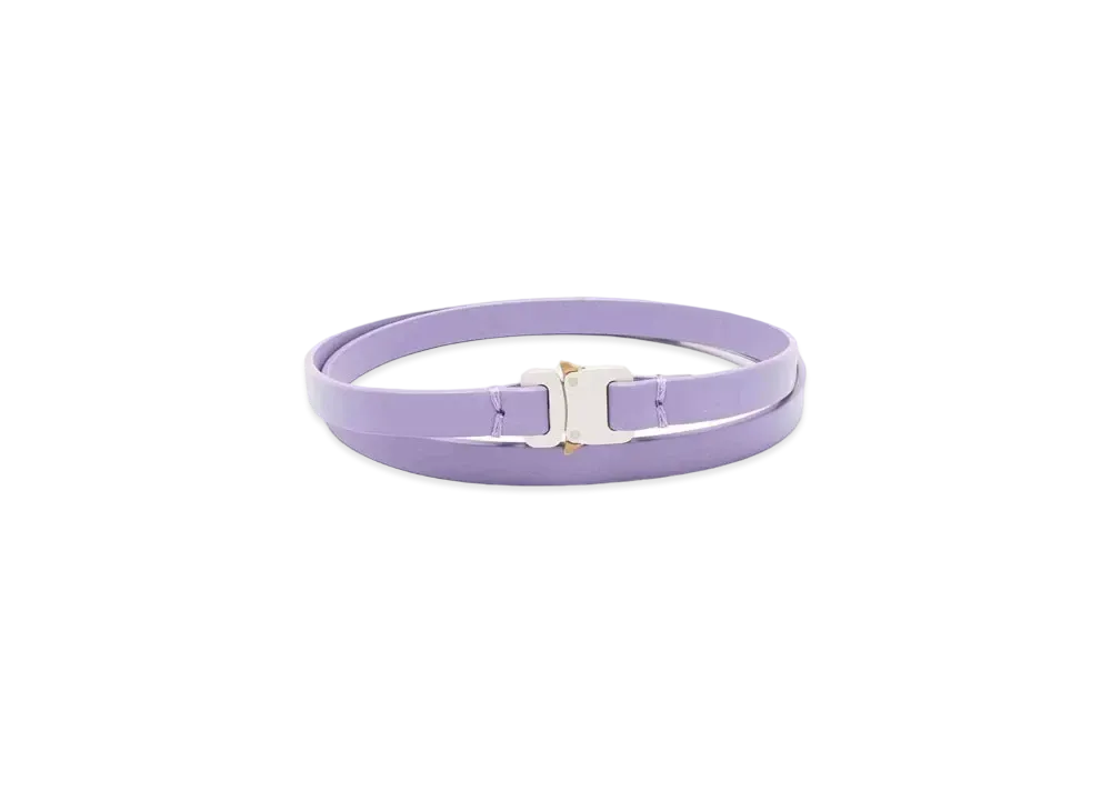 1017 ALYX 9SM Safety Buckle Wraparound Necklace "Purple"