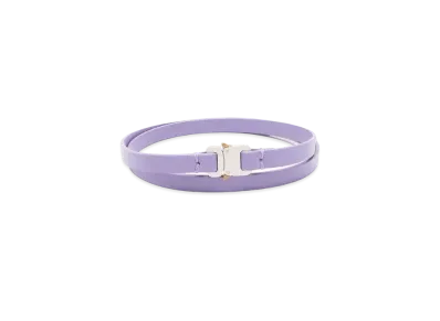 1017 ALYX 9SM Safety Buckle Wraparound Necklace "Purple"