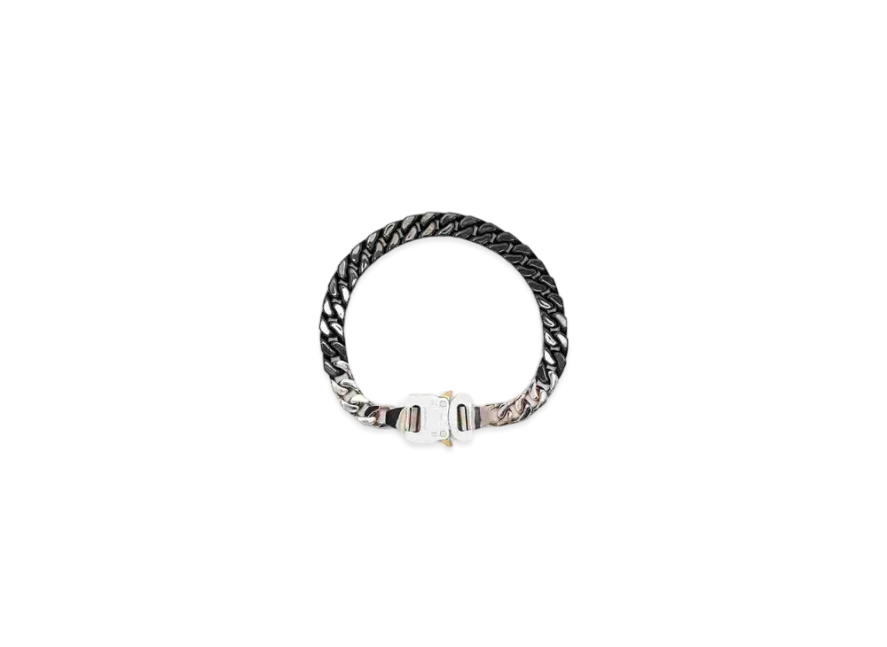 1017 ALYX 9SM Curb-Chain Chocker Necklace "Silver "