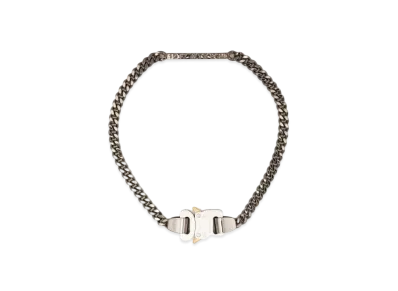 1017 ALYX 9SM Buckle Fastening Curb-Chain Necklace "Silver "