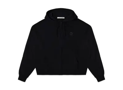 1017 ALYX 9SM Boxy Zip-Up Hoodie "Black"