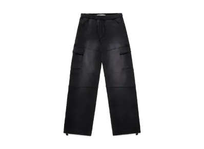 1017 ALYX 9SM Fleece Garment Dye Cargo Pants "Washed Black"