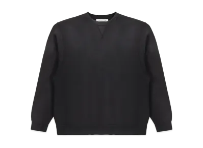 1017 ALYX 9SM Garment Dye Boxy Crewneck Sweatshirt "Washed Black"