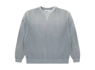 1017 ALYX 9SM Garment Dye Boxy Crewneck Sweatshirt "Over Dyed Grey Melange"