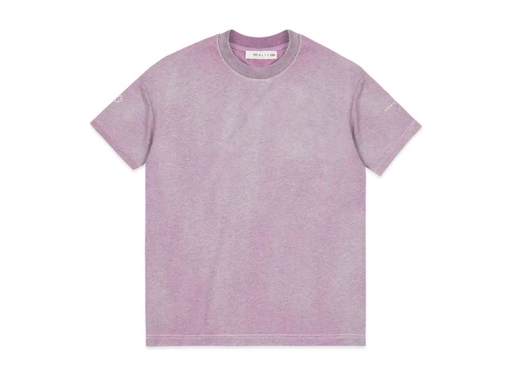 1017 ALYX 9SM Oversized Garment Dye T-Shirt "Over Dyed Pink Melange"