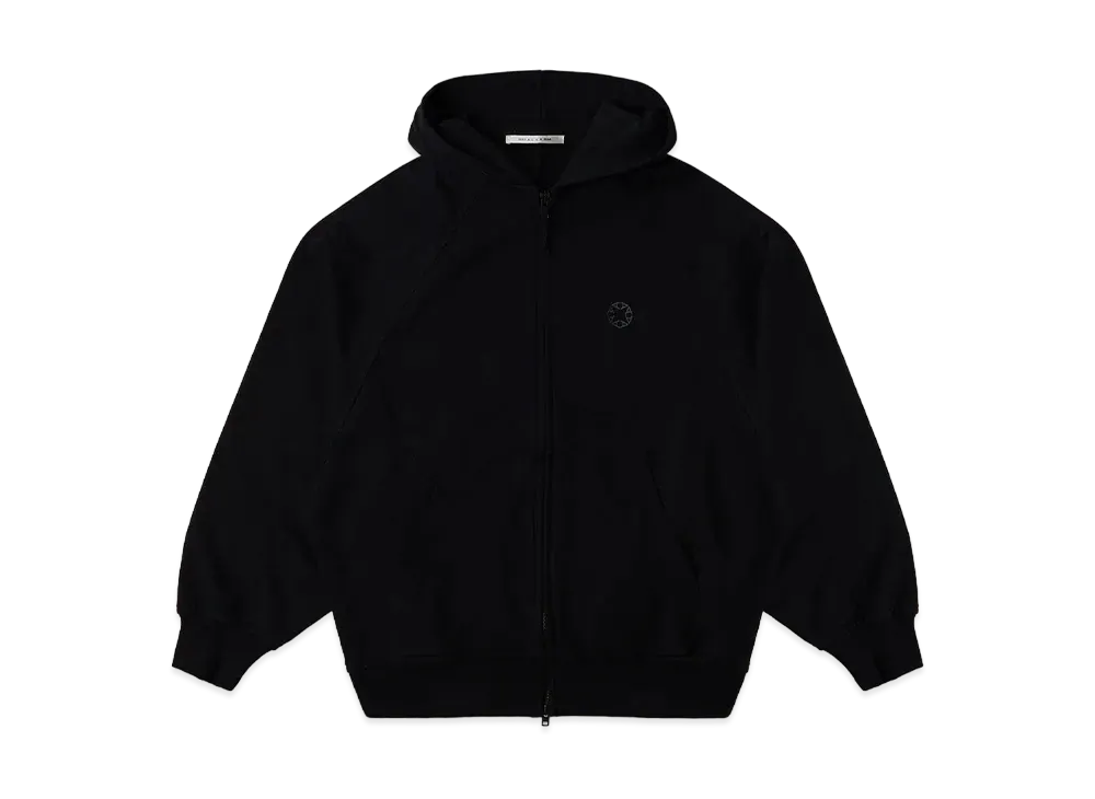 1017 ALYX 9SM Oversized Zip-Up Hoodie "Black"