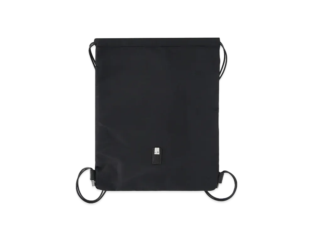 1017 ALYX 9SM Re-Nylon Drawstring Backpack "Black"