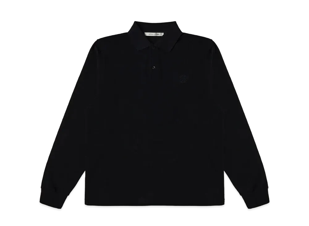 1017 ALYX 9SM Long-Sleeve Polo Shirt "Black"