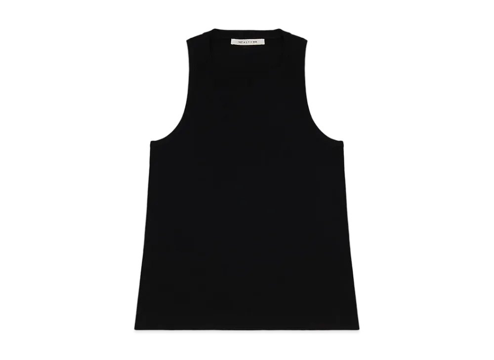 1017 ALYX 9SM Square Neck Tank Top "Black"