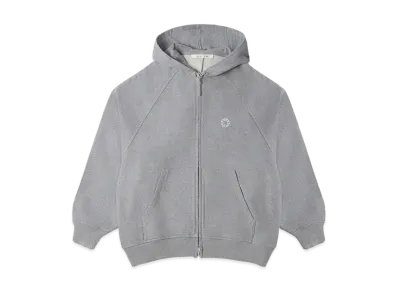 1017 ALYX 9SM Oversized Zip-Up Hoodie "LightHeatherGrey"