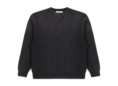 1017 ALYX 9SM Garment Dye Boxy Crewneck Sweatshirt "Black"