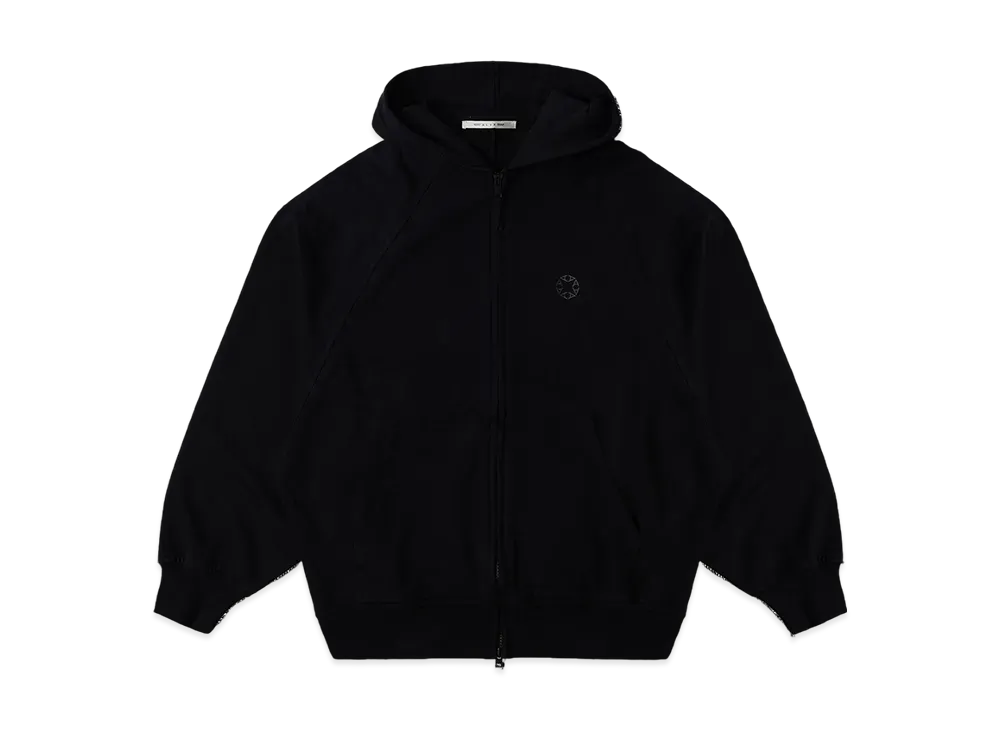 1017 ALYX 9SM Oversized Zip-Up Hoodie "Black"