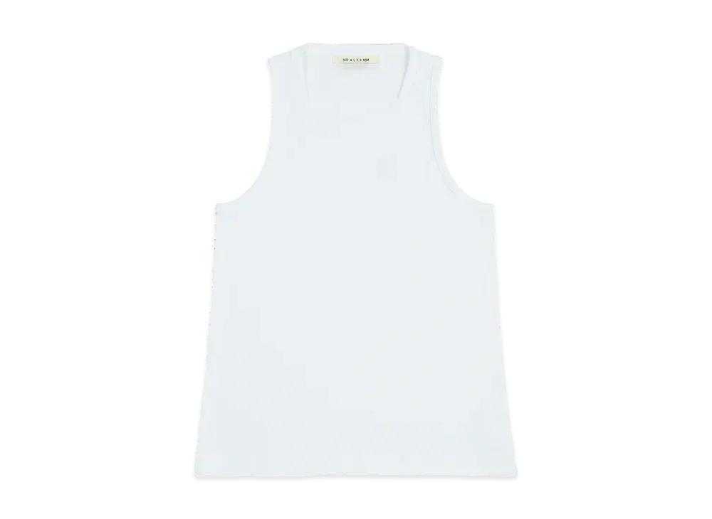 1017 ALYX 9SM Square Neck Tank Top "White"