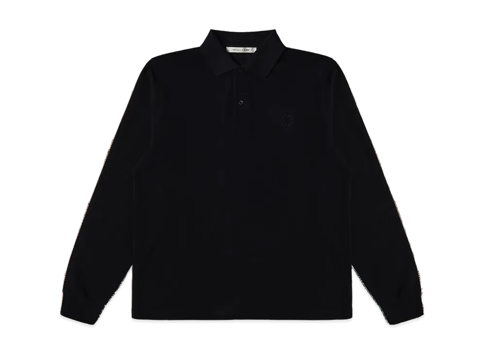 1017 ALYX 9SM Long-Sleeve Polo Shirt "Black"