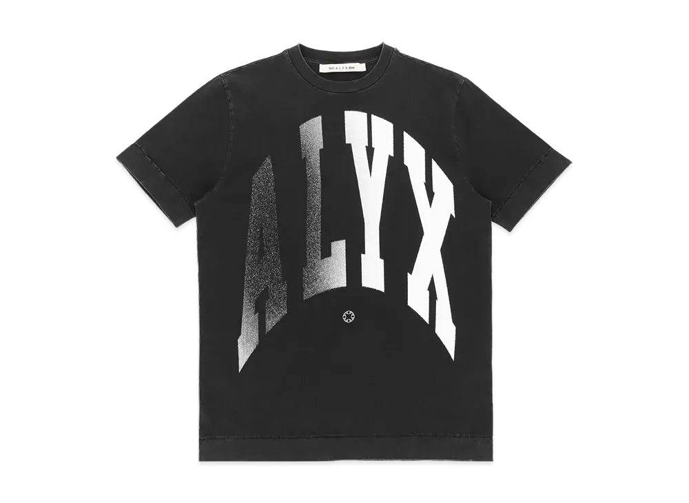 1017 ALYX 9SM Alyx Logo Print Graphic T-Shirt "WashedBlack"