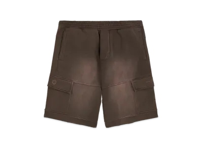 1017 ALYX 9SM Brown Garment Dye Cargo Shorts "Black"