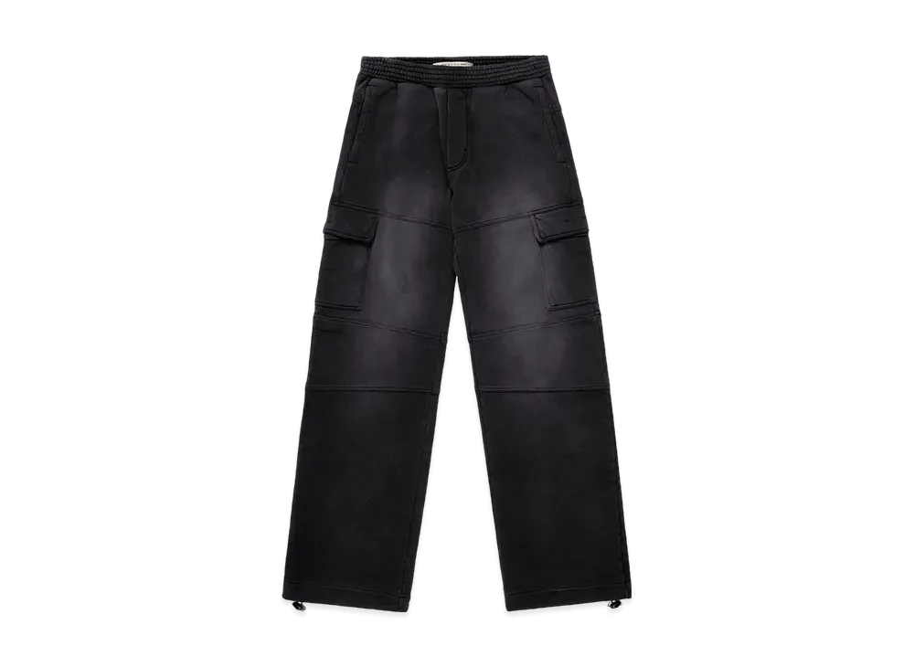 1017 ALYX 9SM Fleece Garment Dye Cargo Pants "Black"