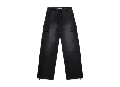 1017 ALYX 9SM Fleece Garment Dye Cargo Pants "Black"