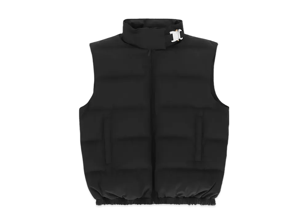 1017 ALYX 9SM Buckle Puffer Vest - X "Black"