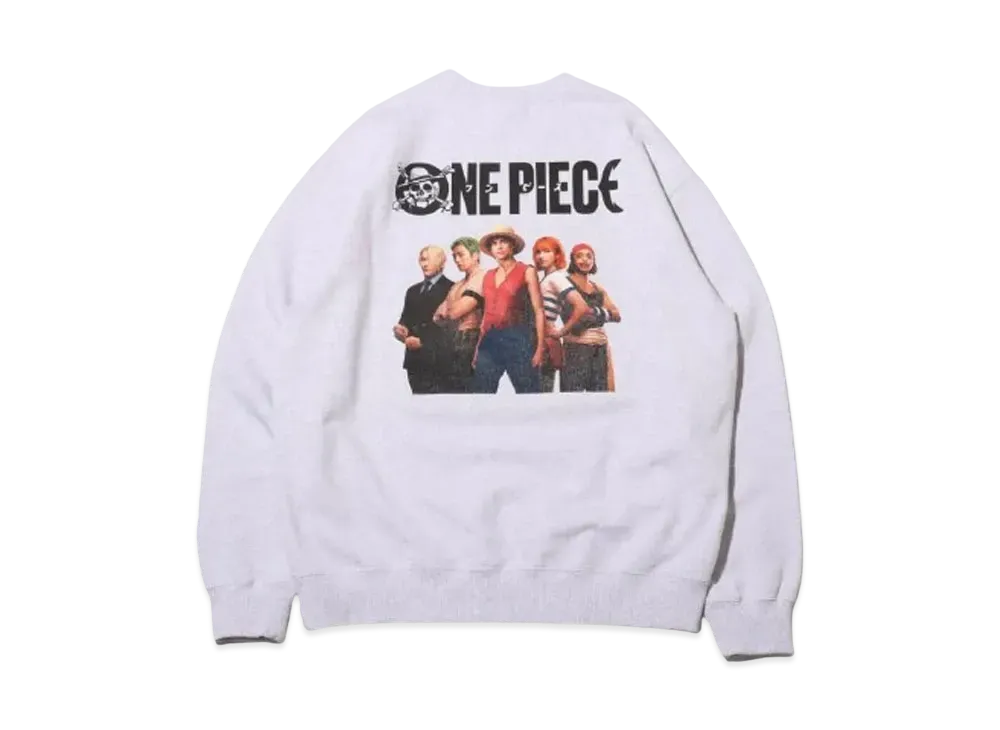 atmos x ONE PIECE x INCRM Sweatshirts "Grey"