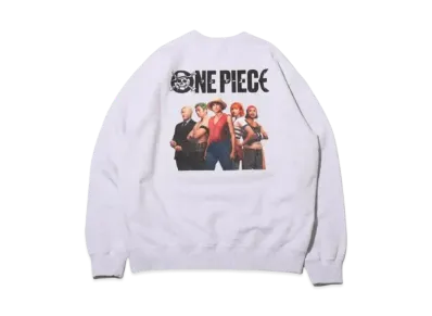 atmos x ONE PIECE x INCRM Sweatshirts "Grey"