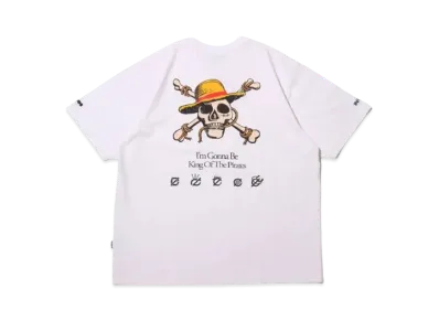 atmos x ONE PIECE x INCRM T-shirts #1 "White"