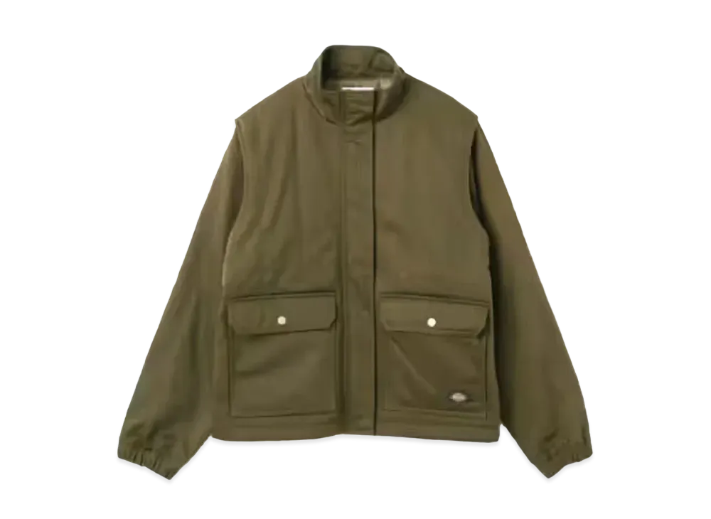 atmos pink x Dickies Convertible Jacket "Khaki"