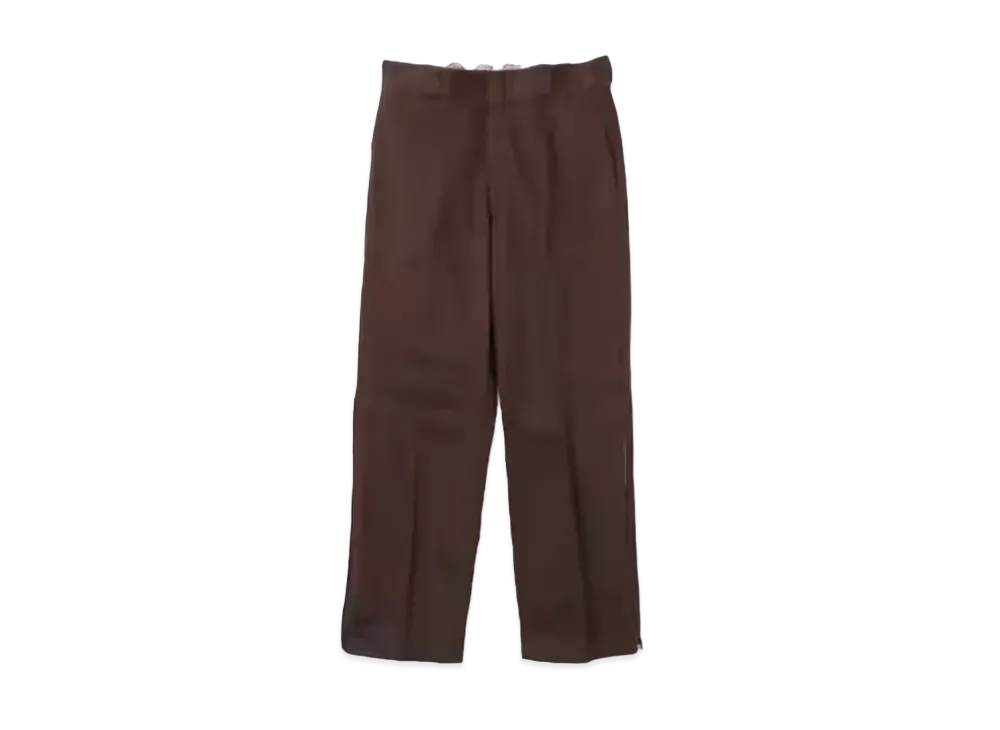 atmos pink x Dickies Embroidery Pants "Brown"