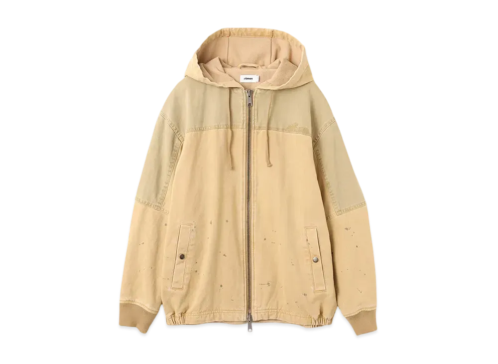 atmos Heavy Duck Zip-Up Work Jasket "Brown"