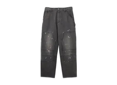 atmos Heavy Duck Double Knee Work Pants "Black"