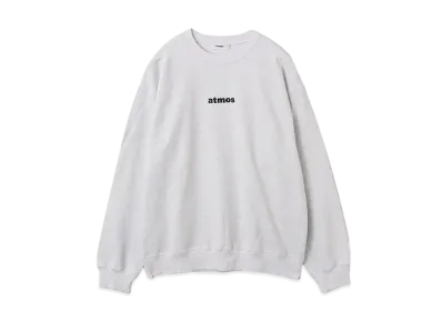 atmos Embroidery Classic Logo Crew Neck Sweatshirt "Grey"