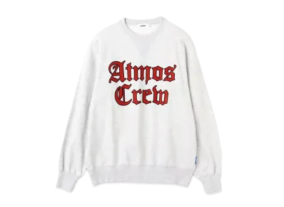 atmos Flocky Print Sweatshirt "Grey"