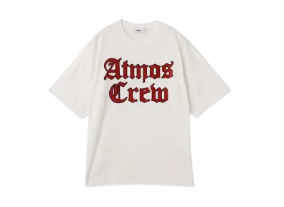 atmos Flocky Print T-Shirt "White"