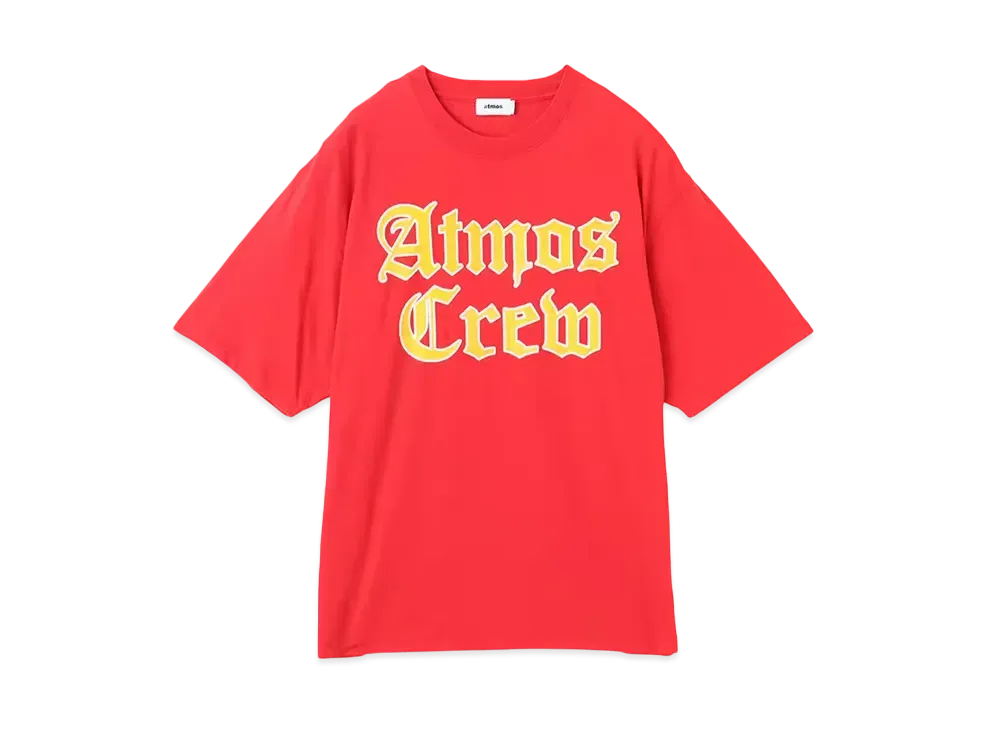 atmos Flocky Print T-Shirt "Red"