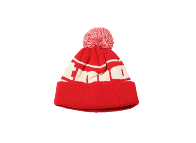 atmos Pom Pom Beanie "Red"