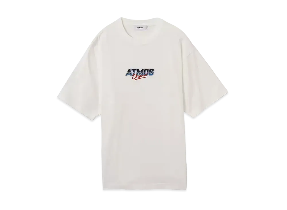 atmos Metallic Print T-Shirt "White"