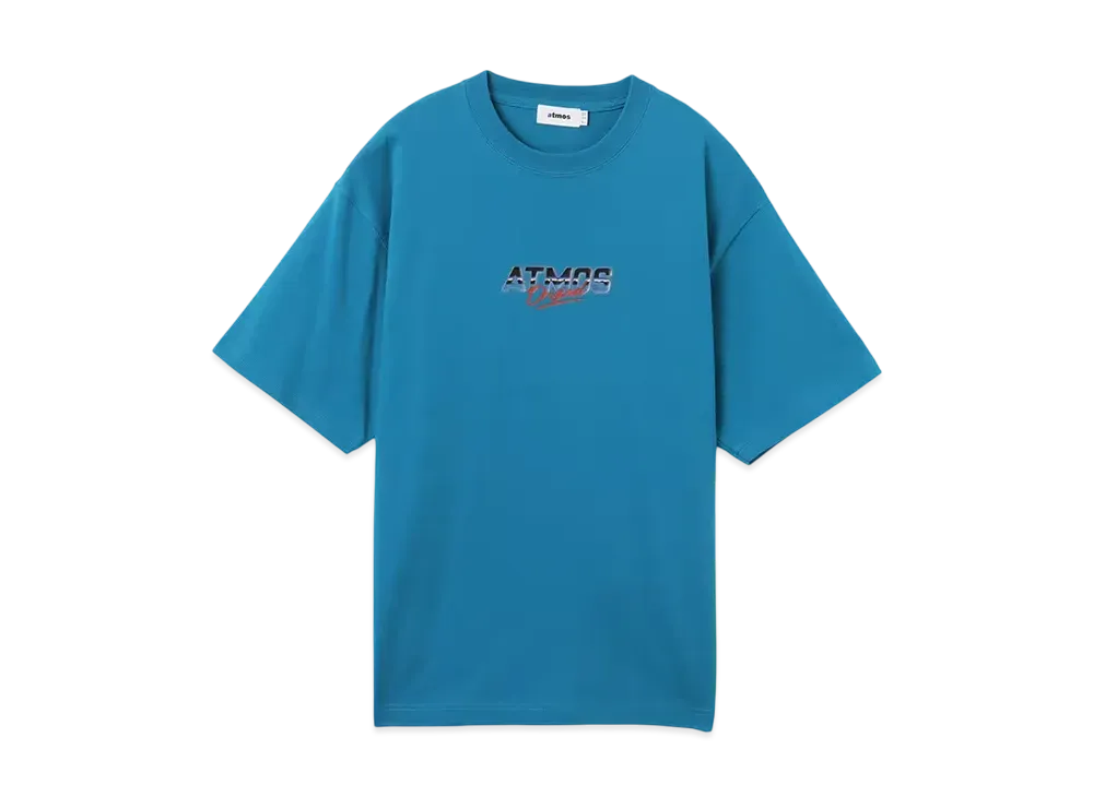 atmos Metallic Print T-Shirt "Blue"