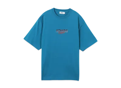 atmos Metallic Print T-Shirt "Blue"