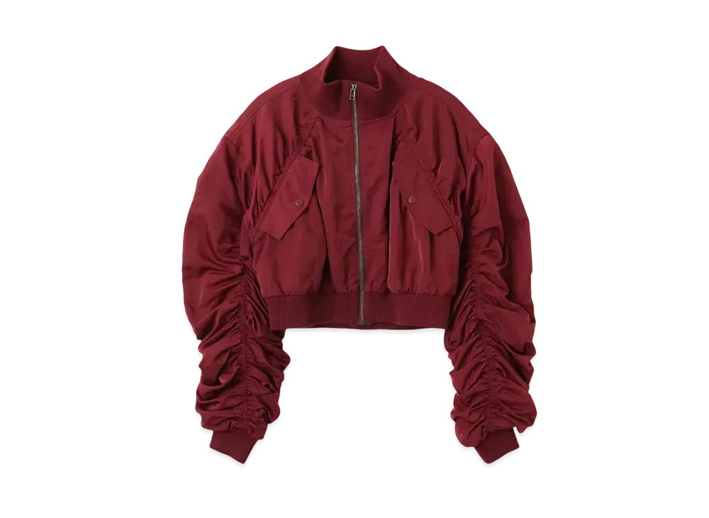 atmos pink Gather Military MA-1 "Burgundy"