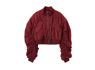 atmos pink Gather Military MA-1 "Burgundy"