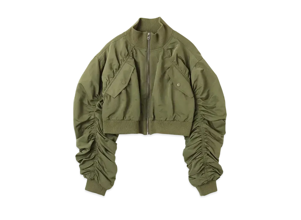 atmos pink Gather Military MA-1 "Khaki"