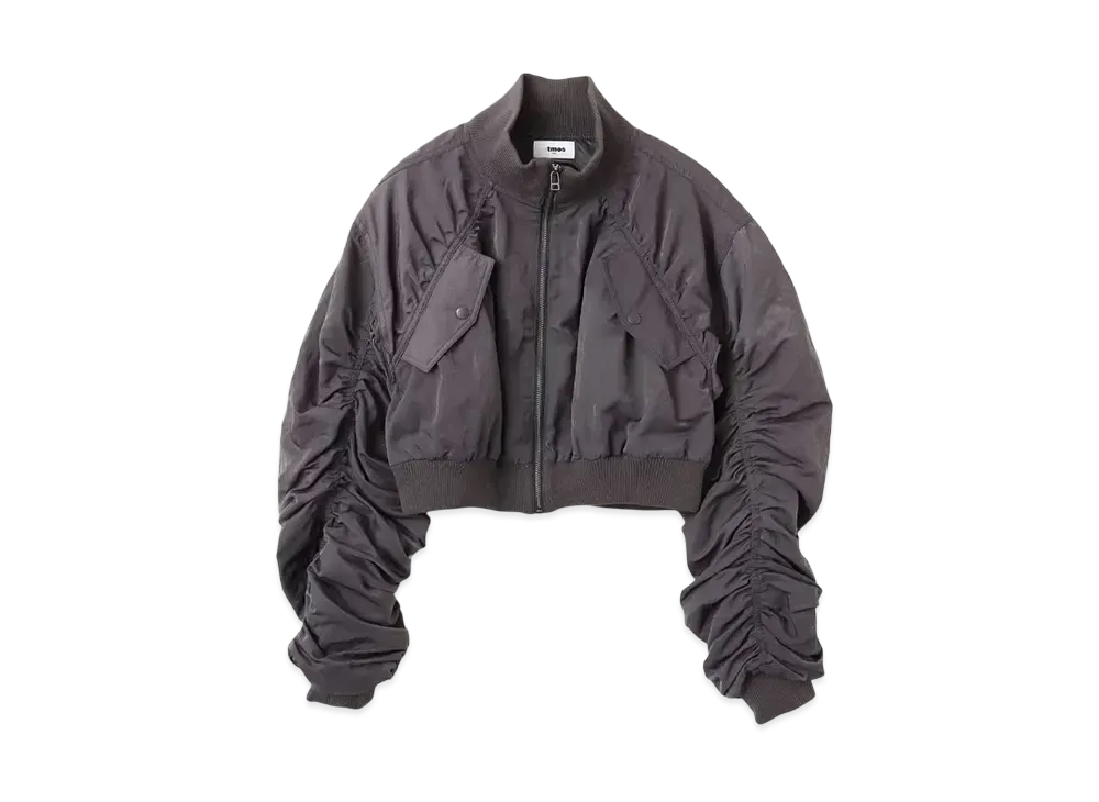 atmos pink Gather Military MA-1 "Charcoal"