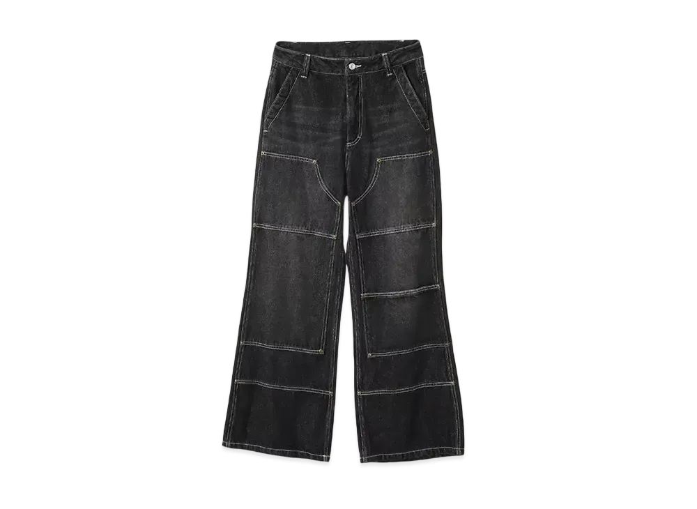 atmos pink Double Knee Denim "Blue"