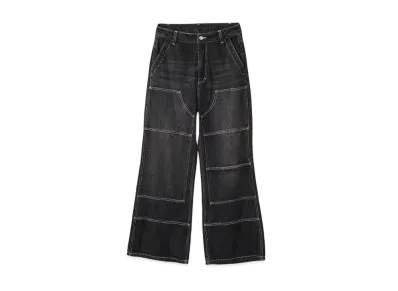 atmos pink Double Knee Denim "Blue"