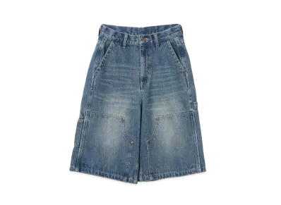 atmos pink Painter Half Pants "Blue"