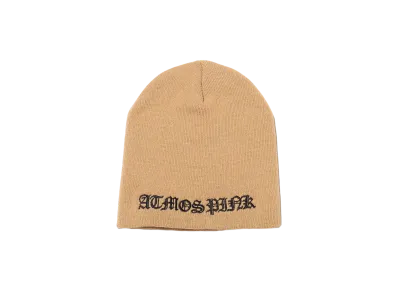 atmos pink Logo Beanie "Beige"